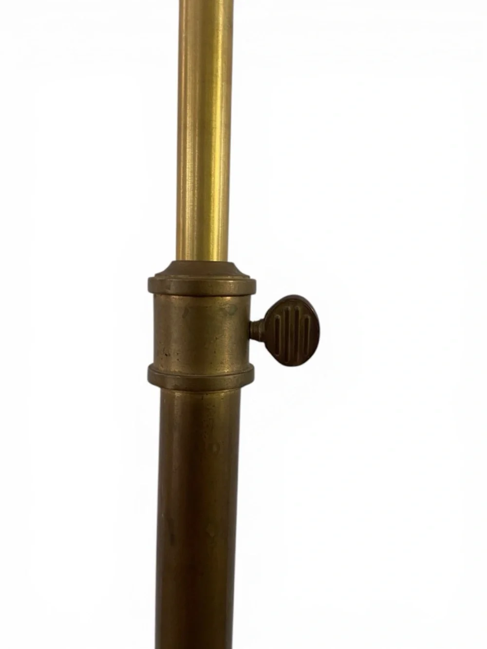 Restoration Hardware Vintage Telescoping Brass Table Lamp